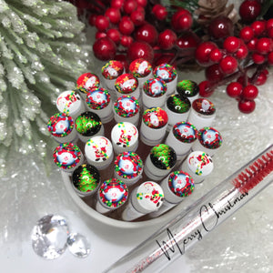 Christmas Lash Wands "Merry Christmas"